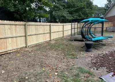 Affordable Wood Fence Installation